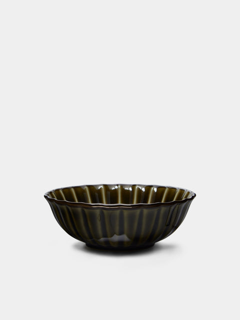 Kaneko Kohyo - Giyaman Urushi Ceramic Shallow Bowls (Set of 4) -  - ABASK - 