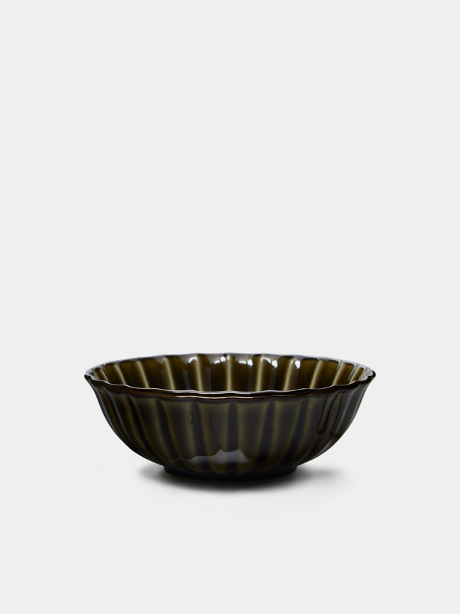 Kaneko Kohyo - Giyaman Urushi Ceramic Shallow Bowls (Set of 4) -  - ABASK - 