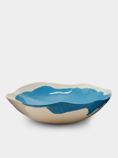 Pottery & Poetry - Hand-Glazed Porcelain Salad Bowl -  - ABASK - 