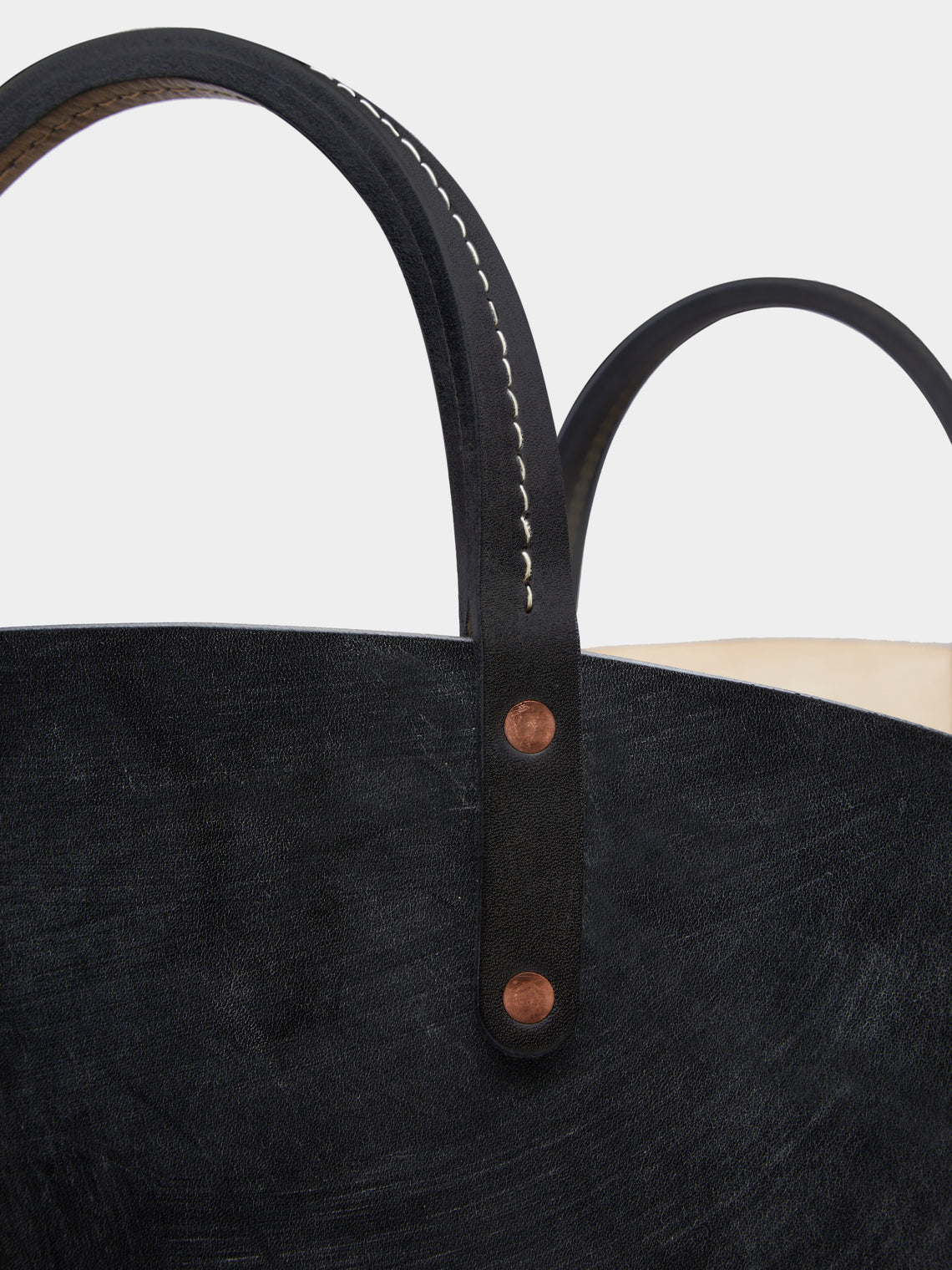 Otis Ingrams - Leather Log Basket -  - ABASK