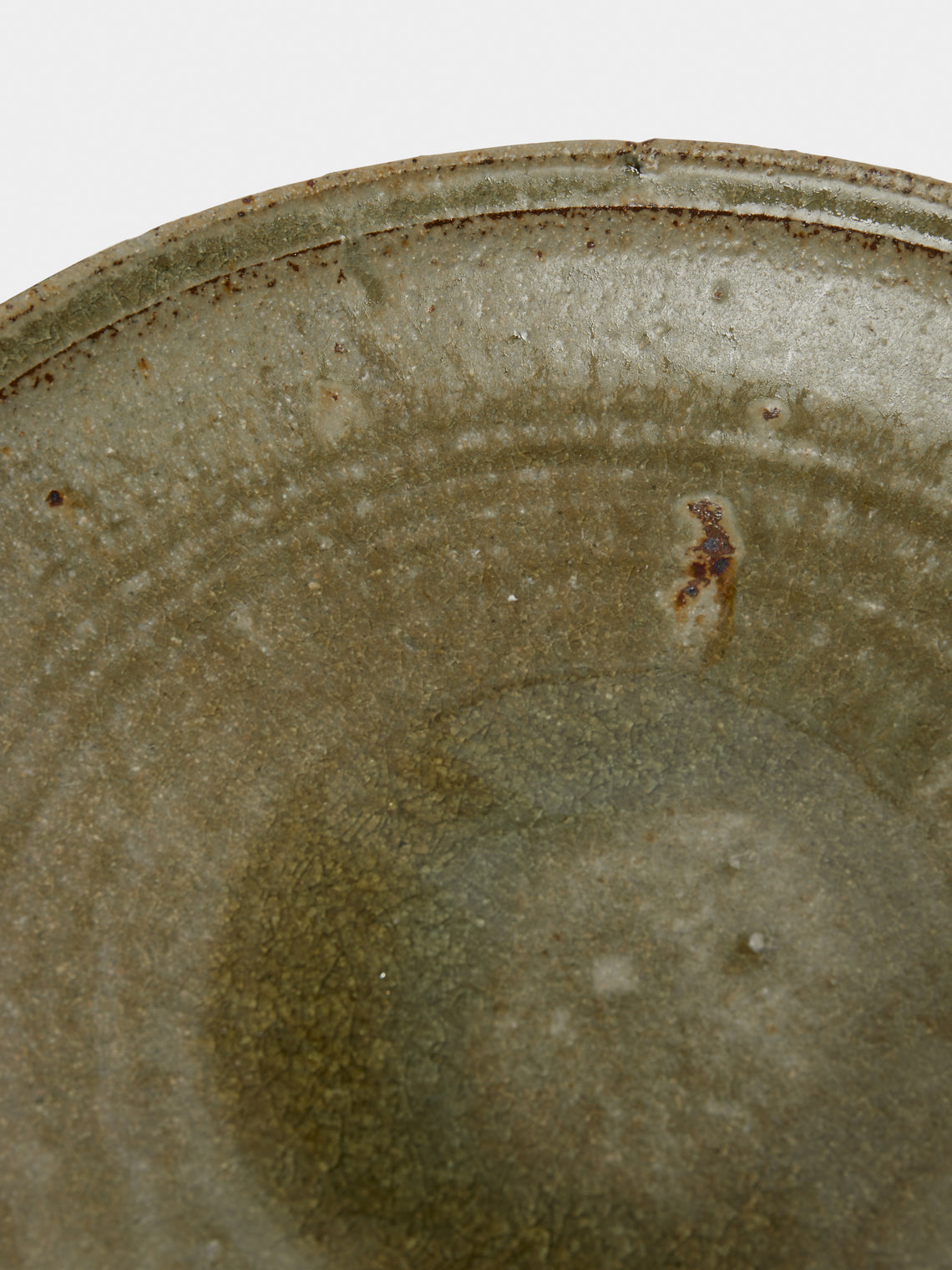 Ingot Objects - Ash-Glazed Ceramic Serving Platter -  - ABASK