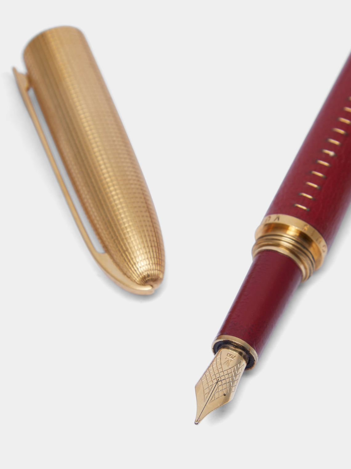 Antique and Vintage - 1997 Anouska Hempel for Louis Vuitton Fountain Pen - Red - ABASK