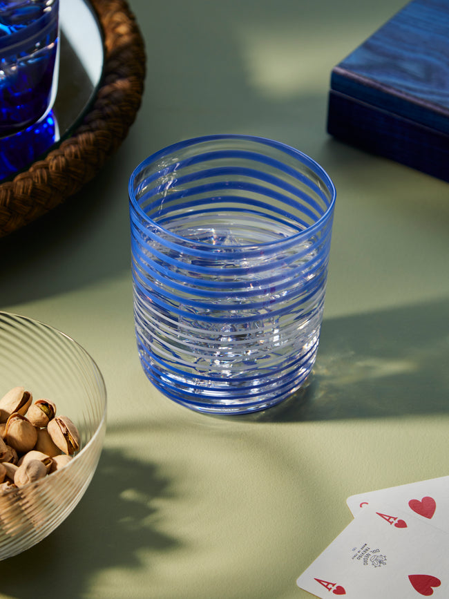 Carlo Moretti - Bora Hand-Blown Murano Glass Tumbler -  - ABASK