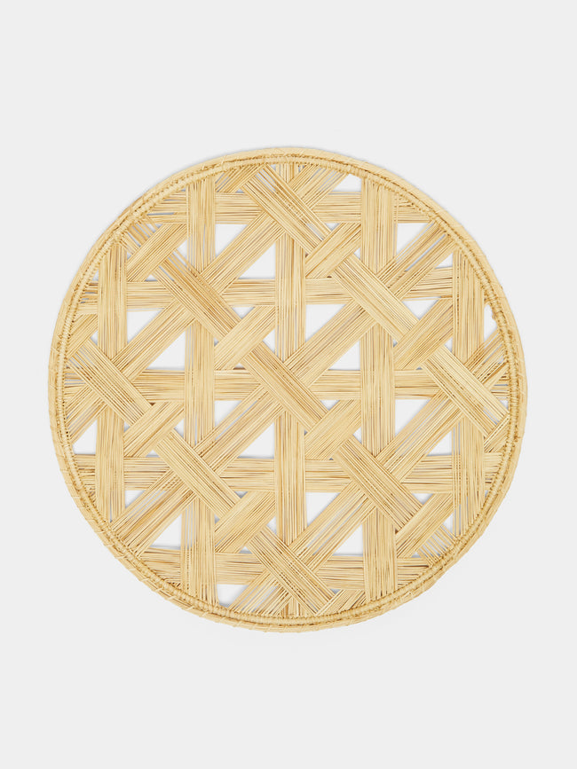 Artesanías del Atlántico - Atarraya Handwoven Palm Placemats (Set of 4) -  - ABASK - 
