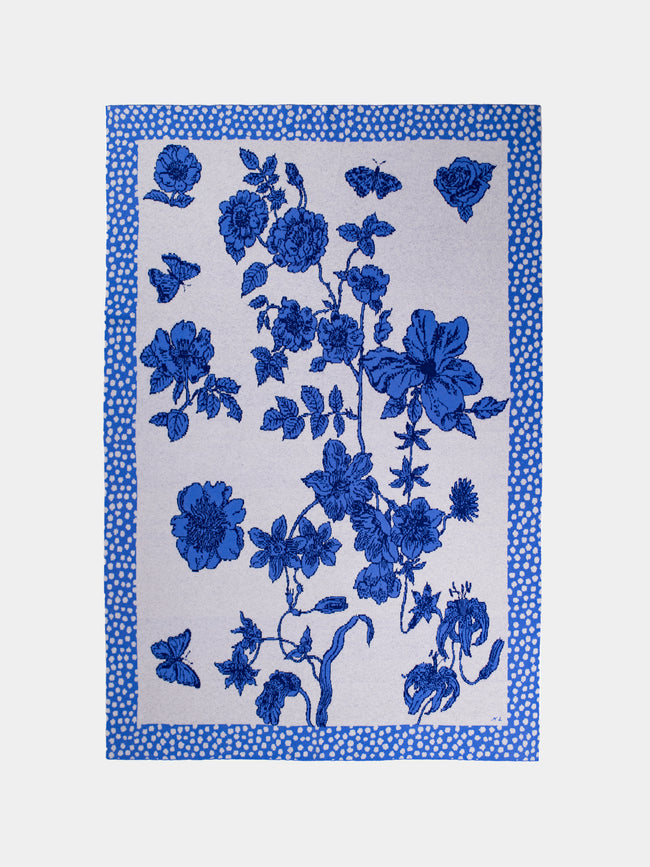 Saved NY - Je Suis Ta Fleur Cashmere Blanket -  - ABASK