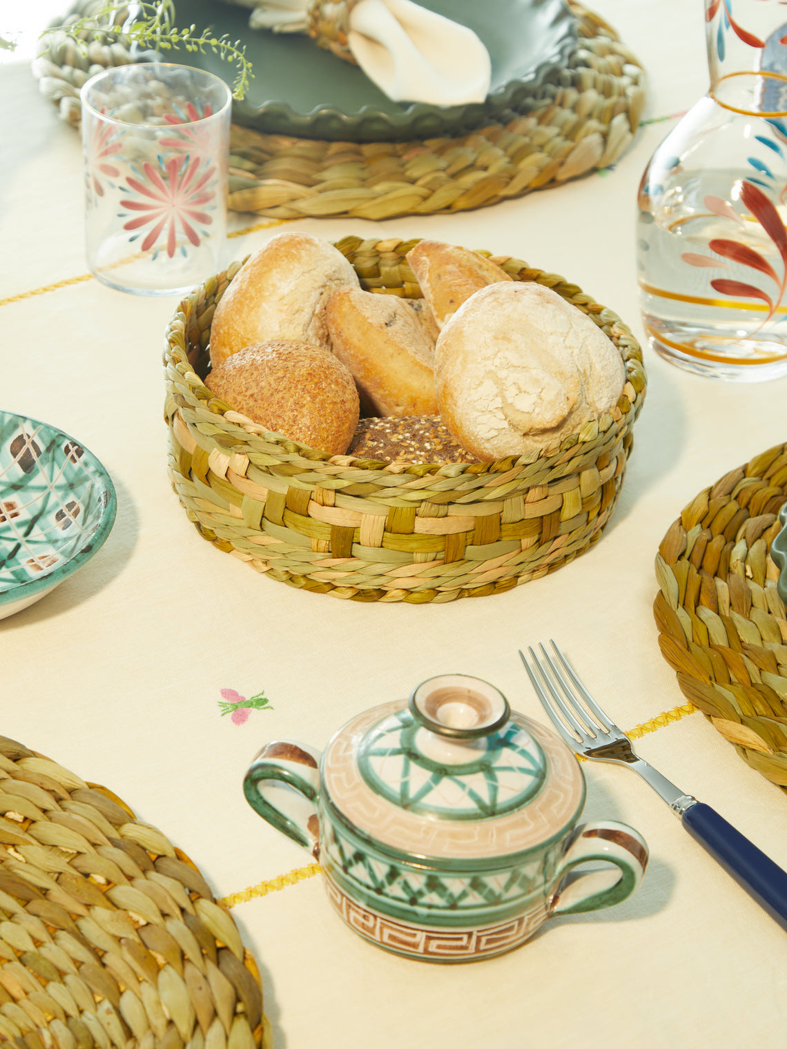 Rush Matters - Handwoven Rush Basket -  - ABASK