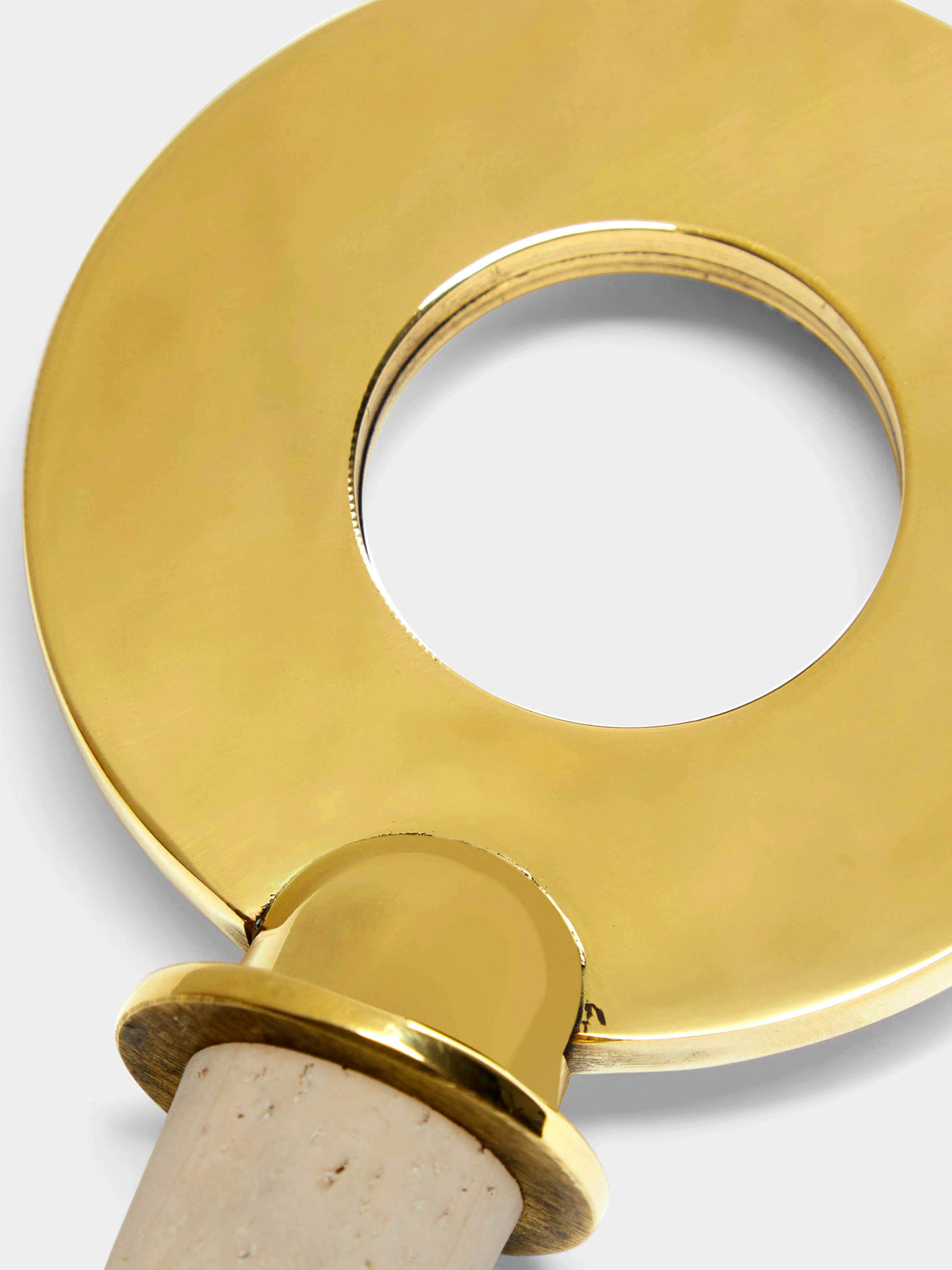 Carl Auböck - Key Brass Cork Stopper -  - ABASK