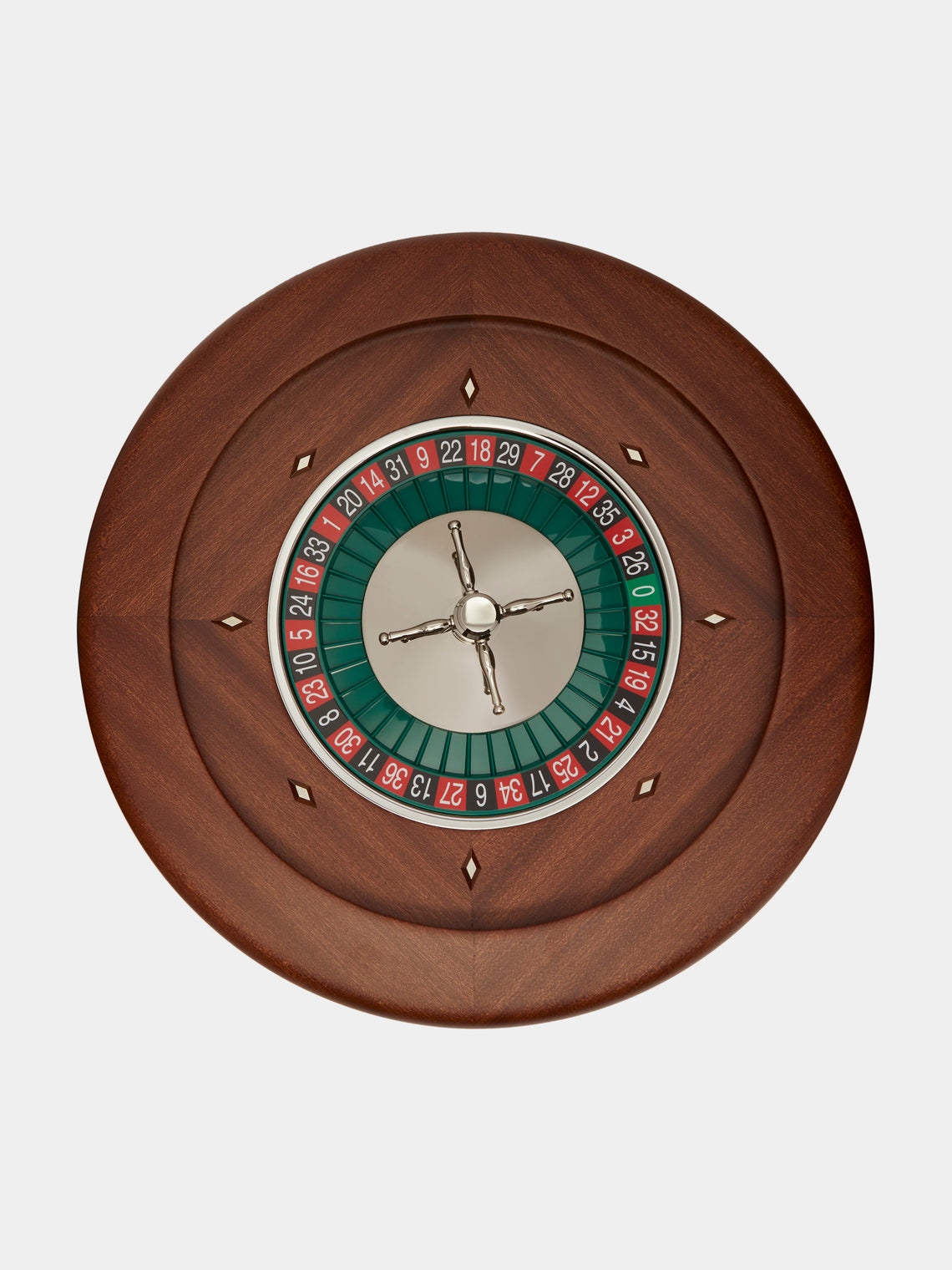 Dal Negro - Mahogany Roulette Set -  - ABASK