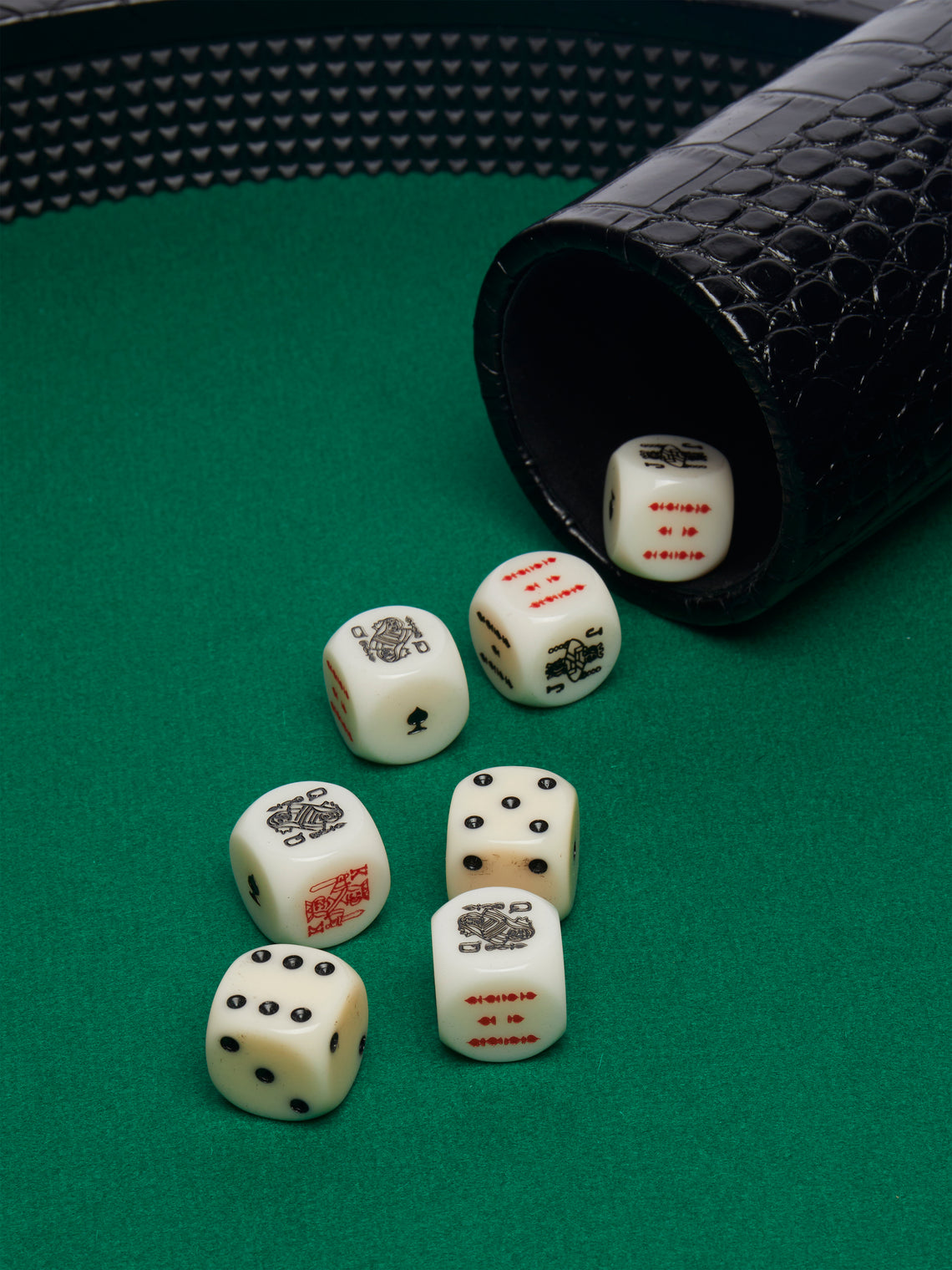 Renzo Romagnoli - Leather Dice Tray -  - ABASK