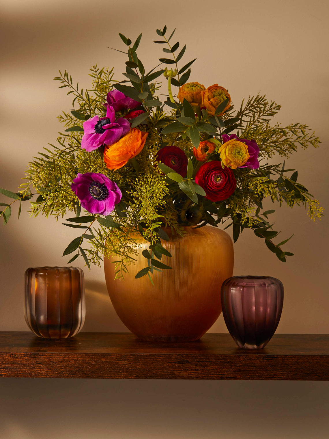 Micheluzzi Glass - Goccia Ametista Hand-Blown Murano Glass Vase -  - ABASK