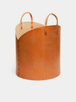 Otis Ingrams - Leather Log Basket -  - ABASK - 