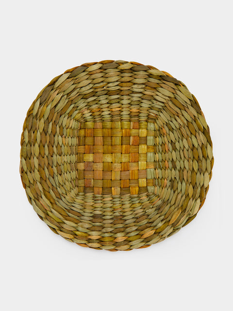 Rush Matters - Handwoven Rush Large Placemats (Set of 4) -  - ABASK - 
