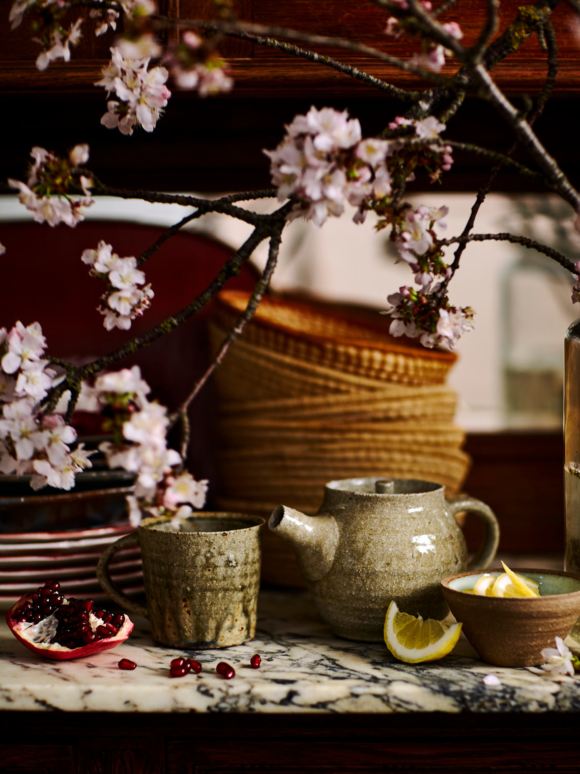 Ingot Objects - Ash-Glazed Ceramic Teapot -  - ABASK